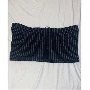 Plus Pin Stripe Bandeau